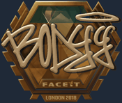 Sticker | bodyy (Gold) | London 2018