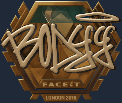 Sticker | bodyy (dorada) | Londres 2018