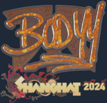 Sticker | bodyy (Holo) | Shanghai 2024