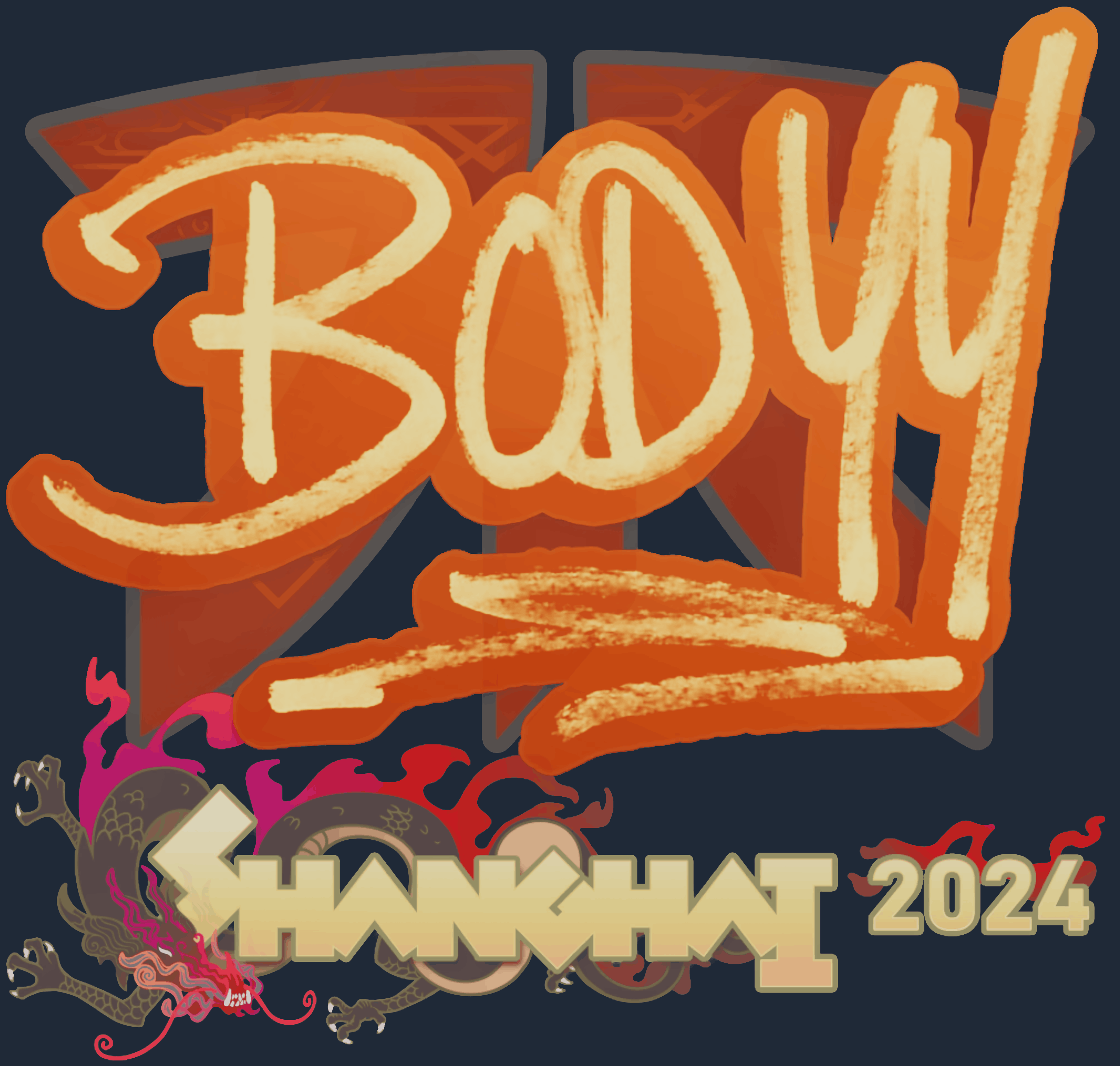 Sticker | bodyy | Shanghai 2024