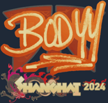 Sticker | bodyy | Shanghai 2024