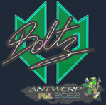 Sticker | boltz (Glitter) | Antwerp 2022