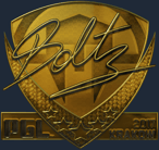 Sticker | boltz (Gold) | Krakow 2017 image