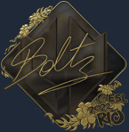 Sticker | boltz (Gold) | Rio 2022