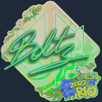 Sticker | boltz (holográfica) | Río 2022