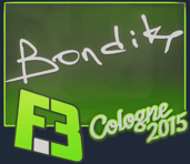 Sticker | bondik | Cologne 2015