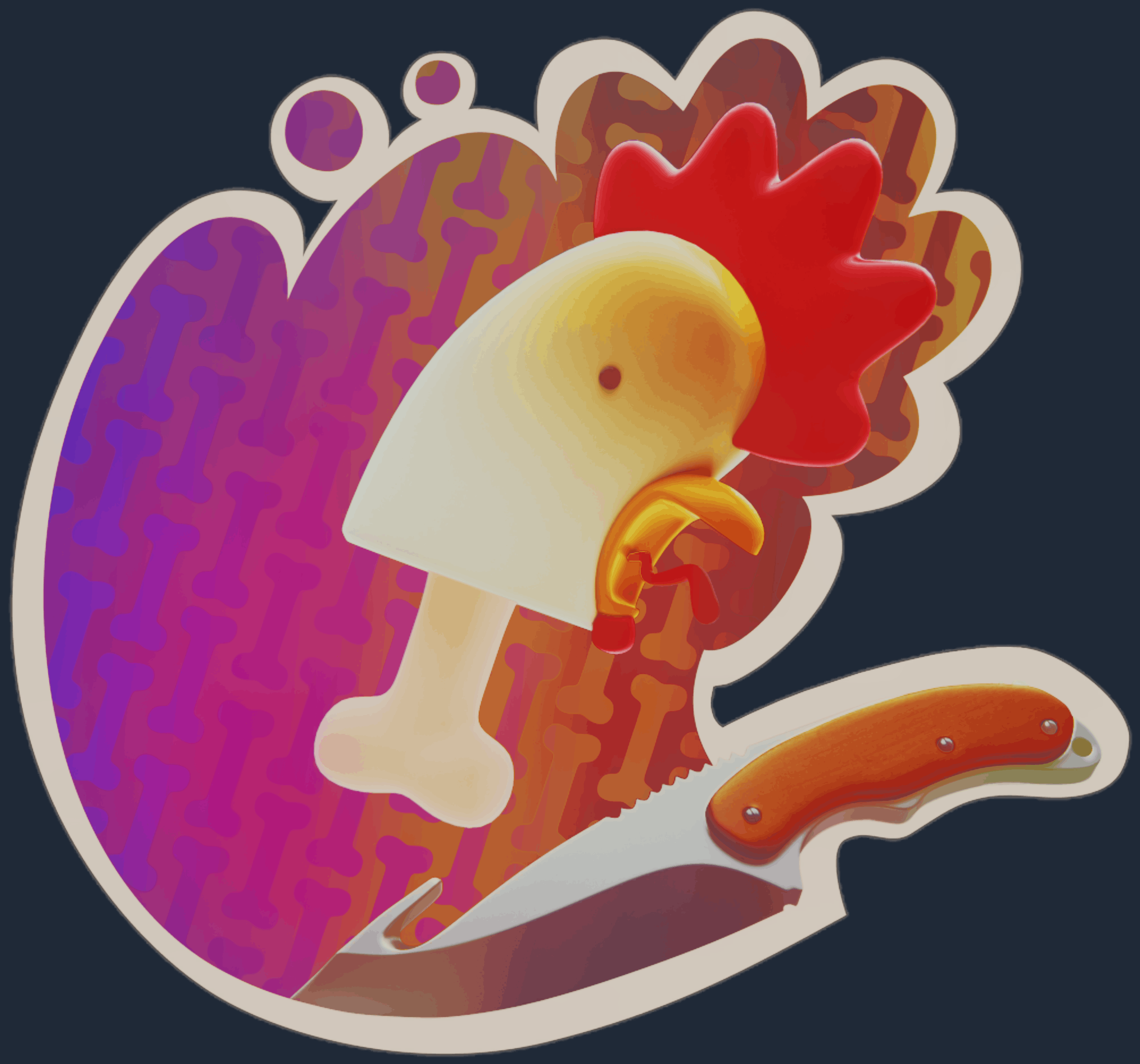 Sticker | 铁骨铮铮 (全息)