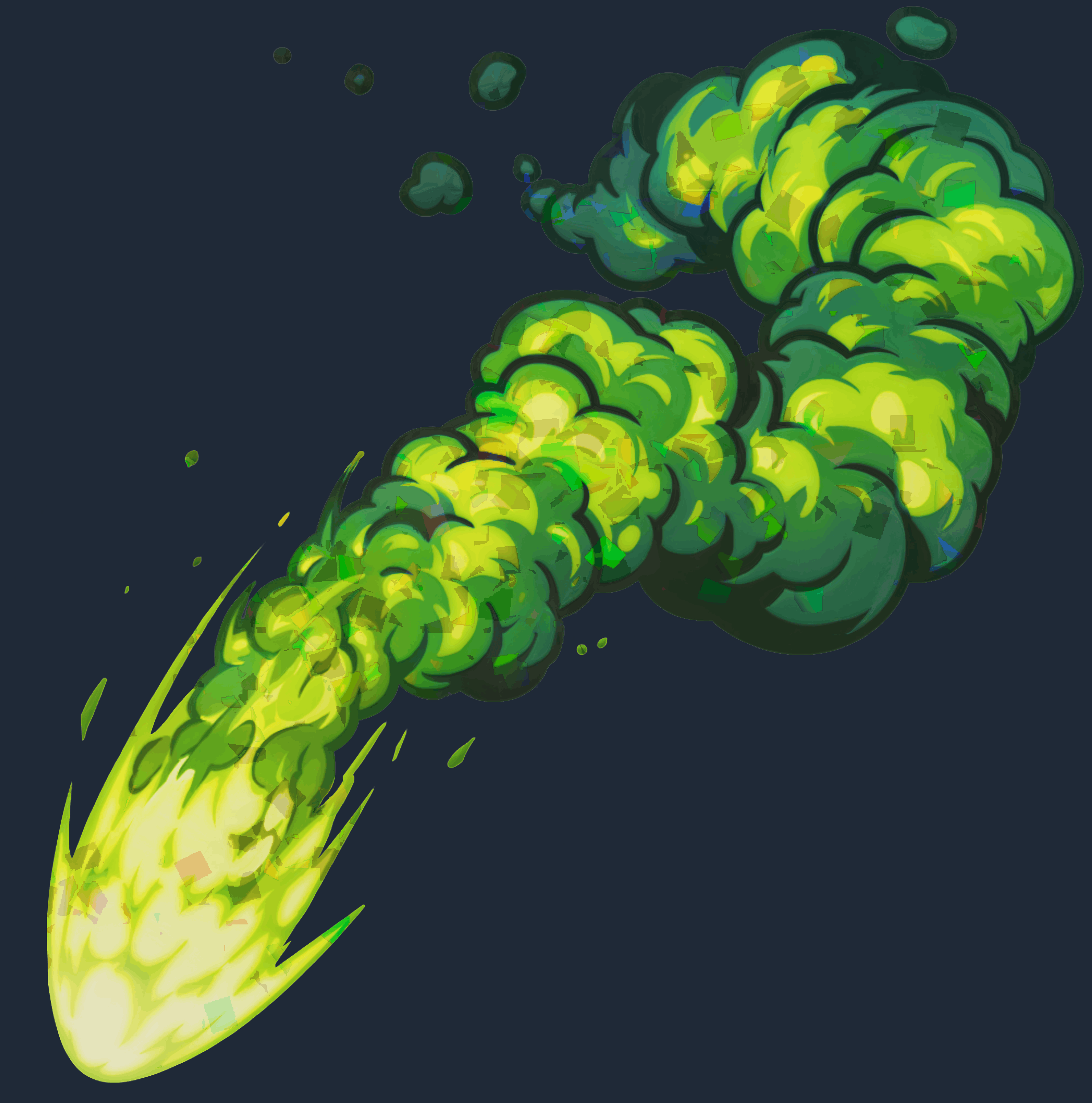 Sticker | Boom Trail (Glitter)