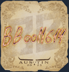Sticker | Boombl4 | Austin 2025