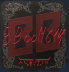 Sticker | Boombl4 (Foil) | Austin 2025