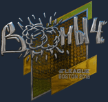 Sticker | Boombl4 (Foil) | Boston 2018