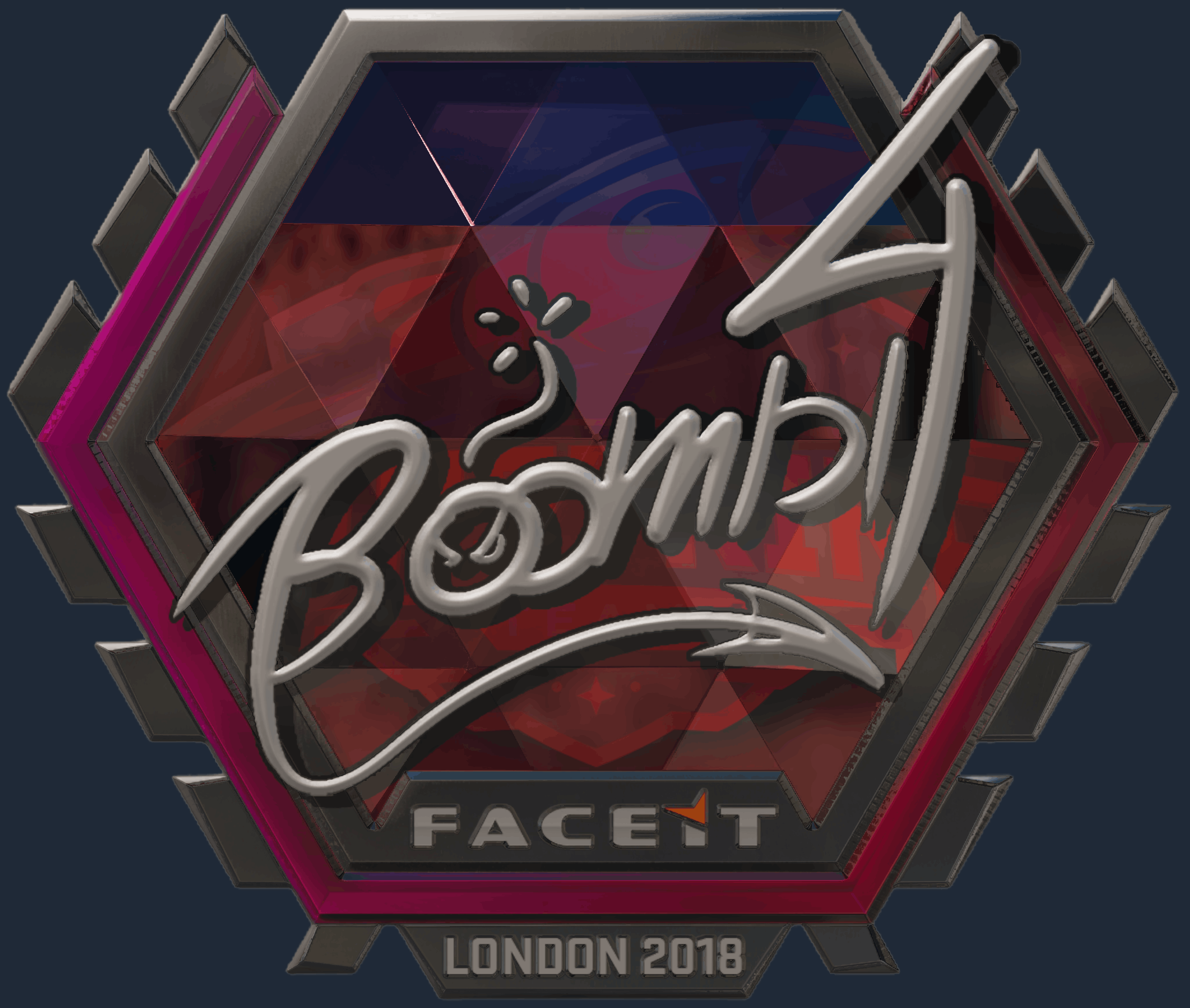 Sticker | Boombl4 (Foil) | London 2018