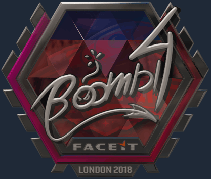 Sticker | Boombl4 (reflectante) | Londres 2018