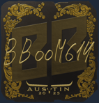 Sticker | Boombl4 (Gold) | Austin 2025