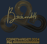 Sticker | Boombl4 (Gold) | Copenhagen 2024