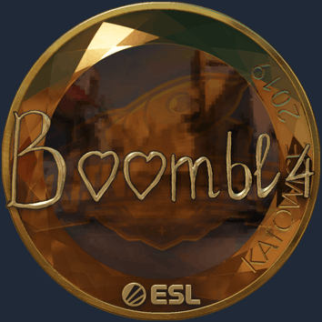 Sticker | Boombl4 (Gold) | Katowice 2019