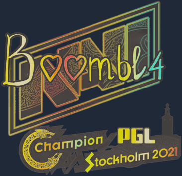 Sticker | Boombl4 (Holo) | Stockholm 2021