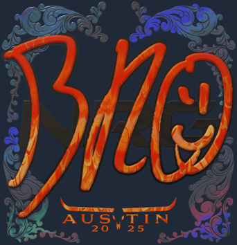 Sticker | br0 (holográfica) | Austin 2025