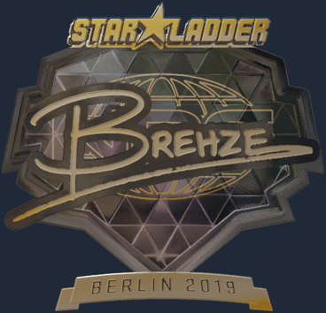 Sticker | Brehze (dorada) | Berlín 2019