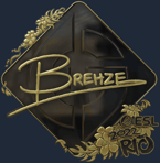 Sticker | Brehze (Gold) | Rio 2022
