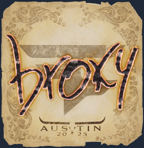 Sticker | broky | Austin 2025