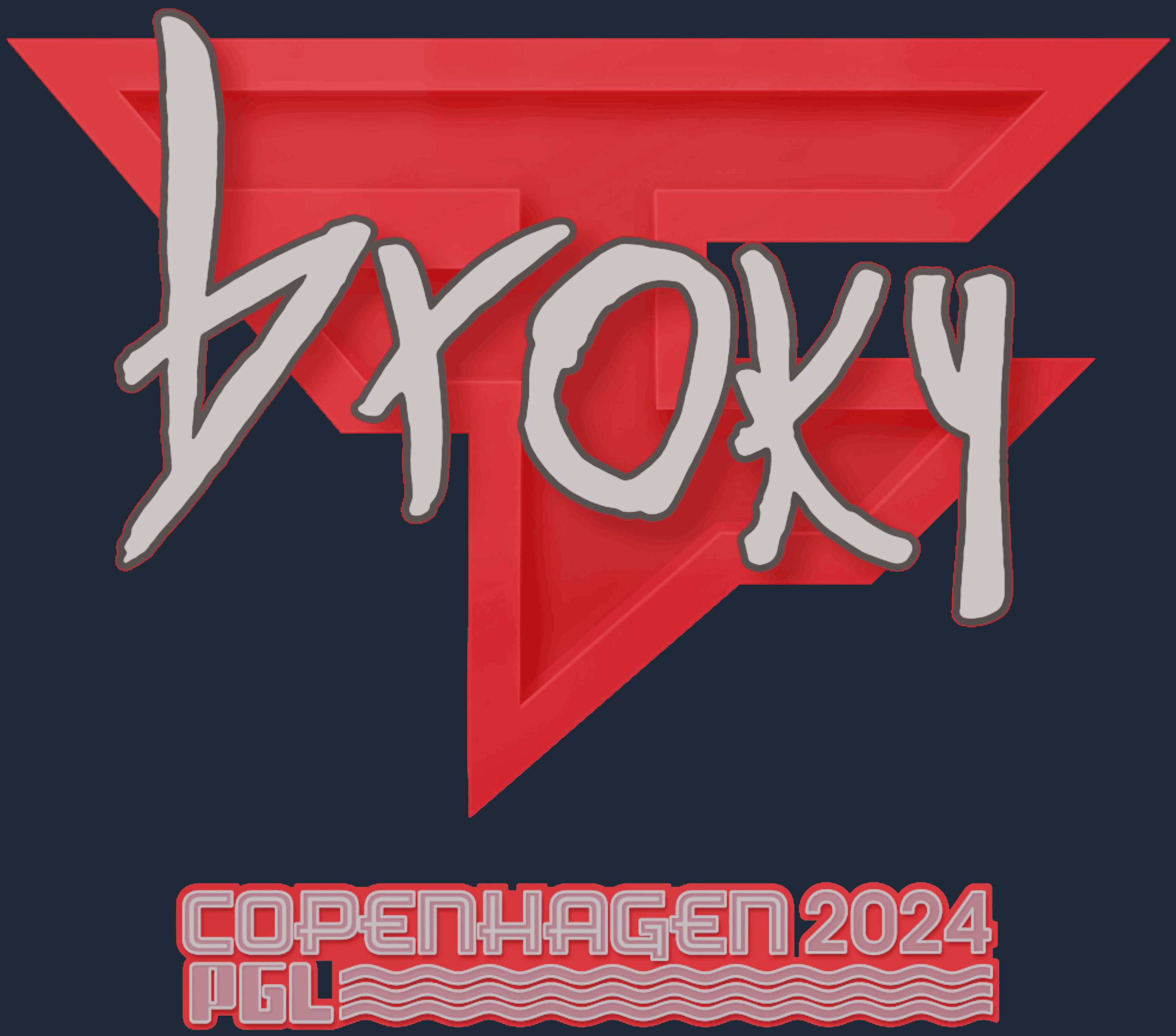 Sticker | broky | Copenhagen 2024