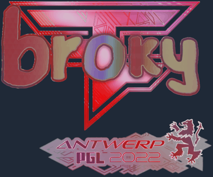 Sticker | broky(全息) | 2022年安特卫普锦标赛