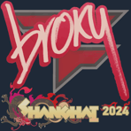 Sticker | broky | Shanghai 2024