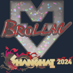 Sticker | Brollan (Glitter) | Shanghai 2024