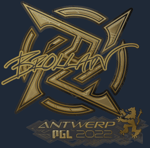 Sticker | Brollan (Gold) | Antwerp 2022