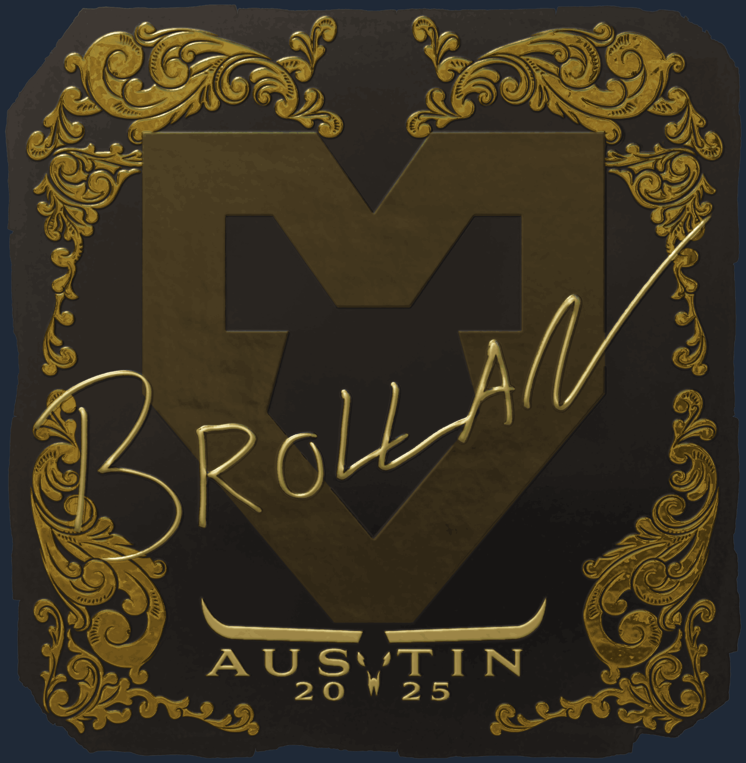 Sticker | Brollan (Gold) | Austin 2025