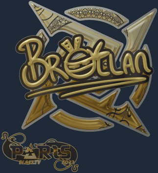 Sticker | Brollan（金色）| 2023年巴黎锦标赛