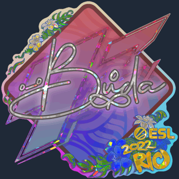 Sticker | BUDA (Glitter) | Rio 2022