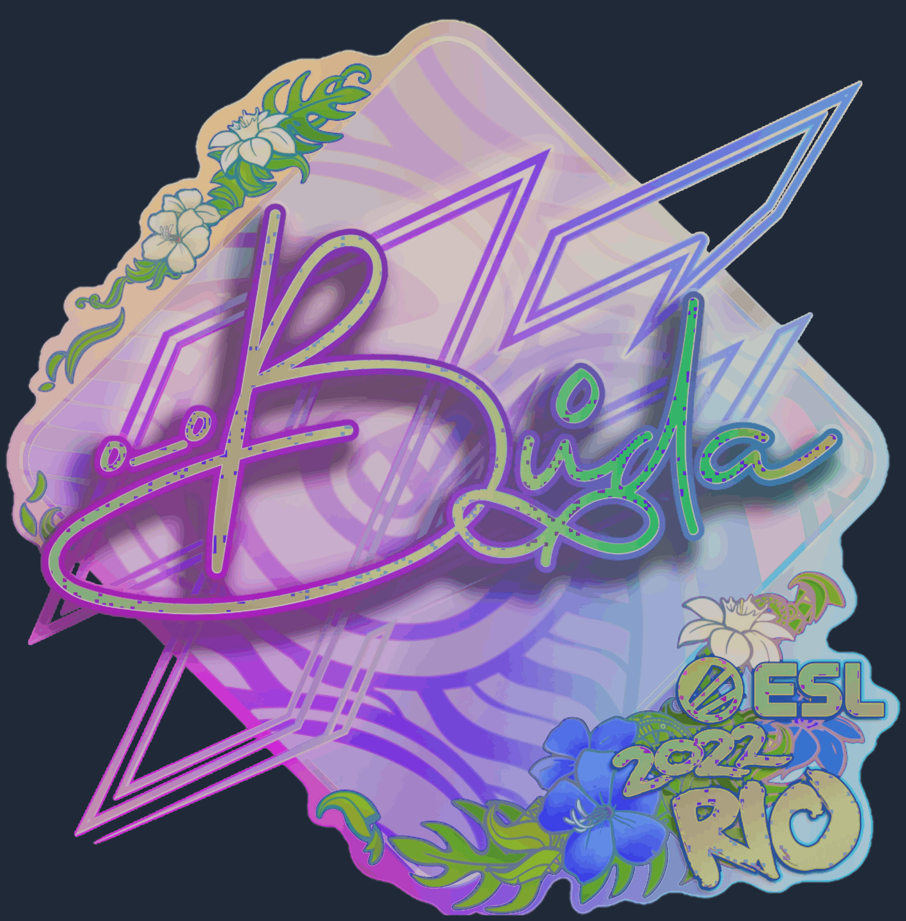Sticker | BUDA (Holo) | Rio 2022