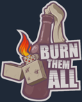 Sticker | Burn Them All