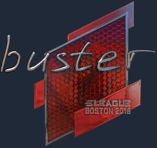 Sticker | buster (Foil) | Boston 2018