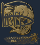 Sticker | buster (Gold) | Antwerp 2022