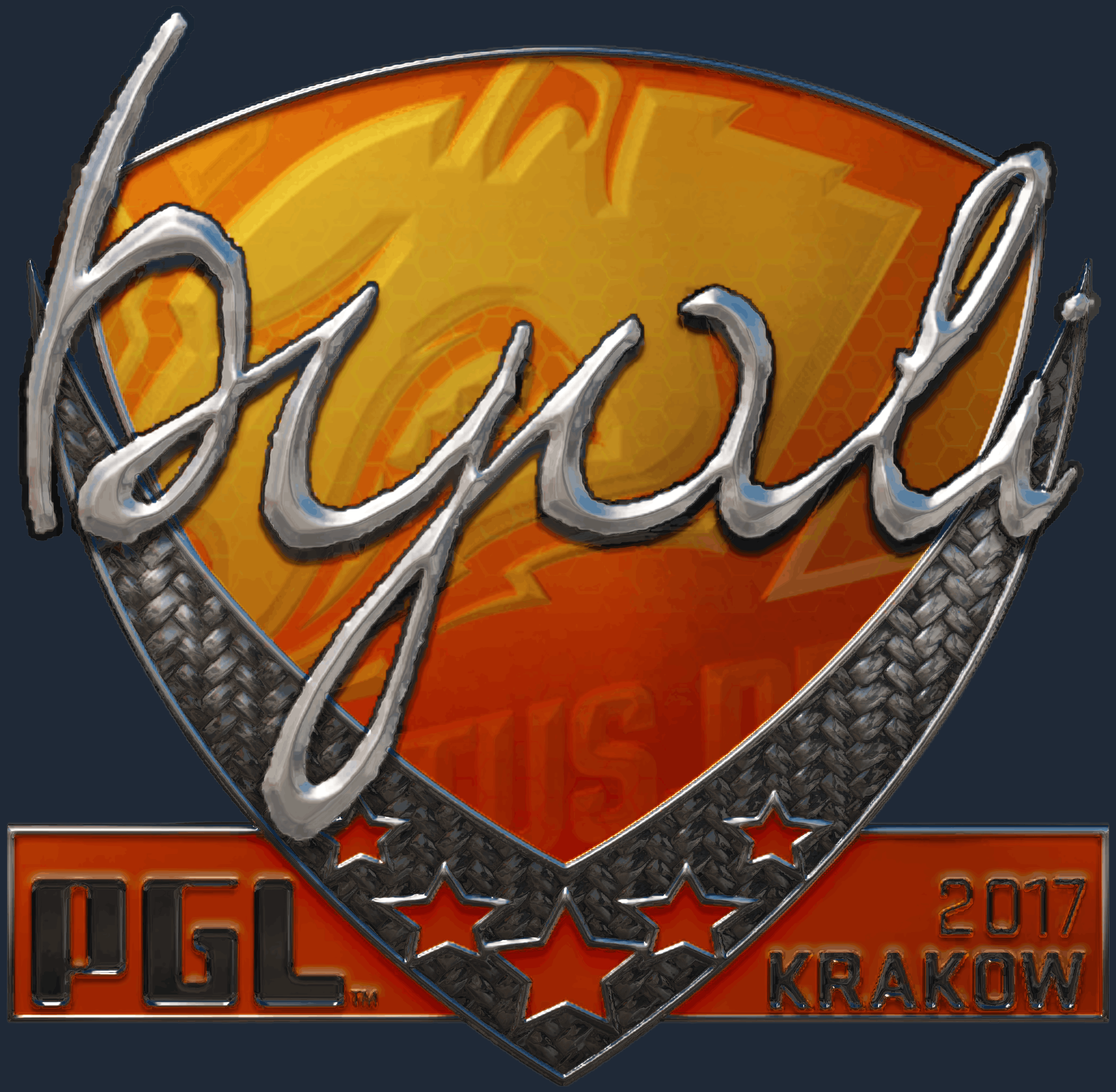Sticker | byali (Foil) | Krakow 2017