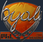 Sticker | byali (Foil) | Krakow 2017