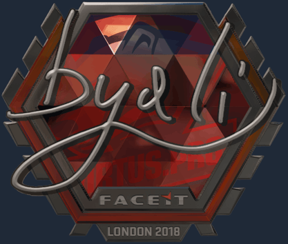 Sticker | byali(闪亮)| 2018年伦敦锦标赛