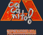 Sticker | CacaNito (Glitter) | Copenhagen 2024