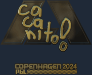 Sticker | CacaNito (Gold) | Copenhagen 2024