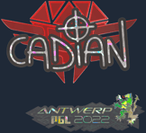Sticker | cadiaN (Glitter) | Antwerp 2022