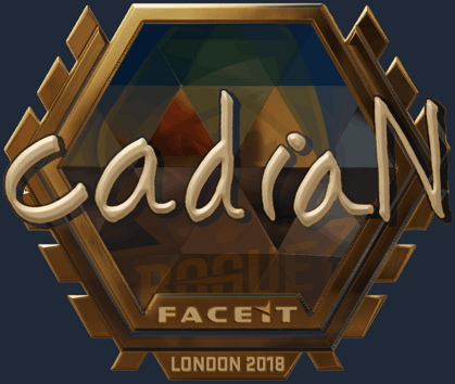 Sticker | cadiaN (dorada) | Londres 2018