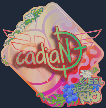 Sticker | cadiaN（全息）| 2022年里约热内卢锦标赛