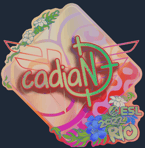 Sticker | cadiaN (Holo) | Rio 2022