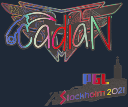 Sticker | cadiaN (Holo) | Stockholm 2021