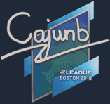 Sticker | cajunb | Boston 2018