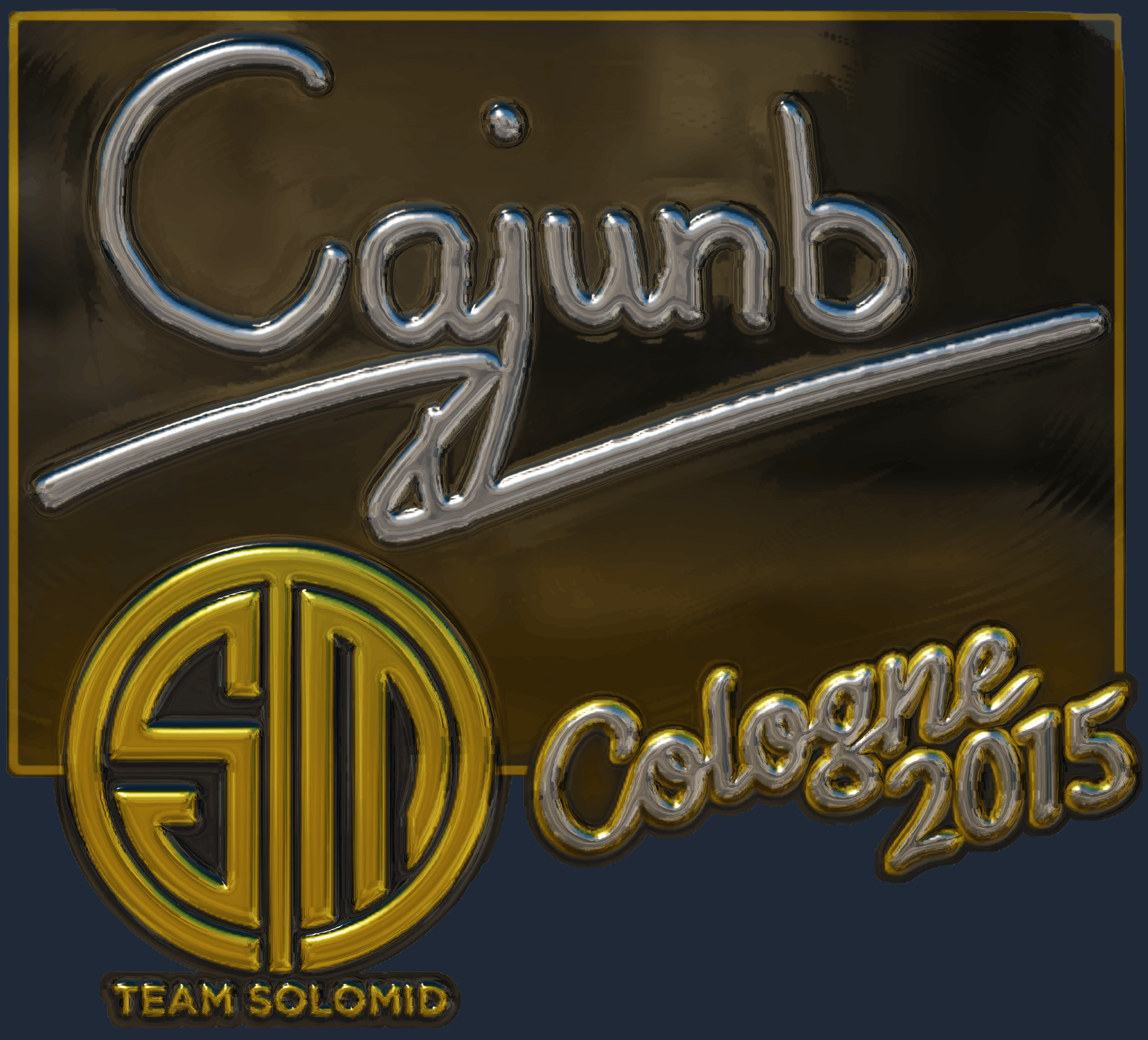 Sticker | cajunb (Foil) | Cologne 2015