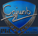 Sticker | cajunb (Foil) | Krakow 2017